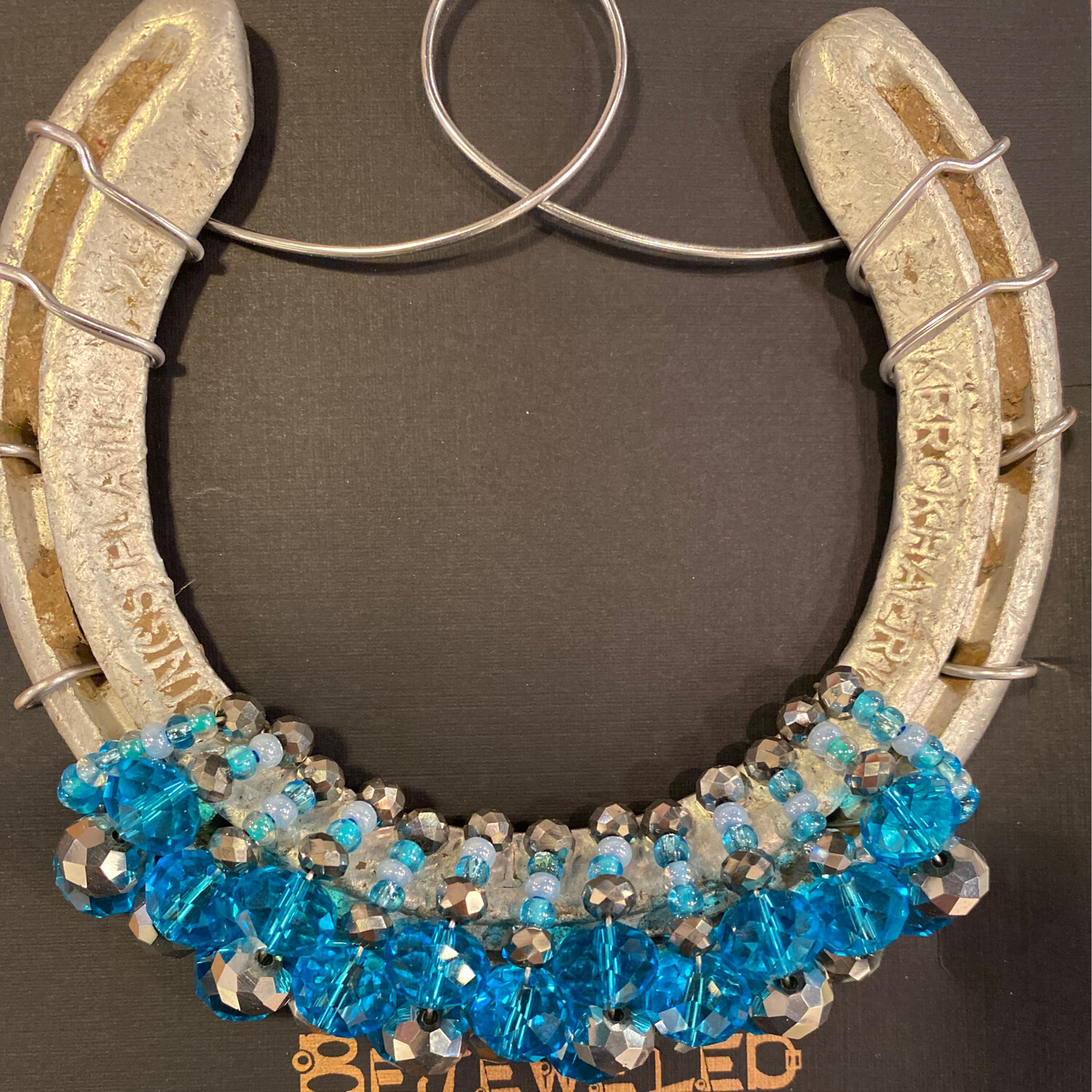 Cerulean Blue Horseshoe Cerulean Blue Horseshoe