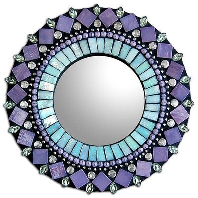 7&quot; Turquoise Purple