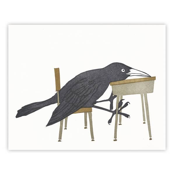 School Days Grackle  8x10 Print