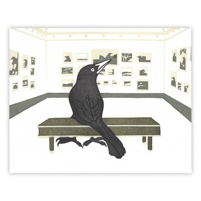 Salon Style Grackle  8x10 Print