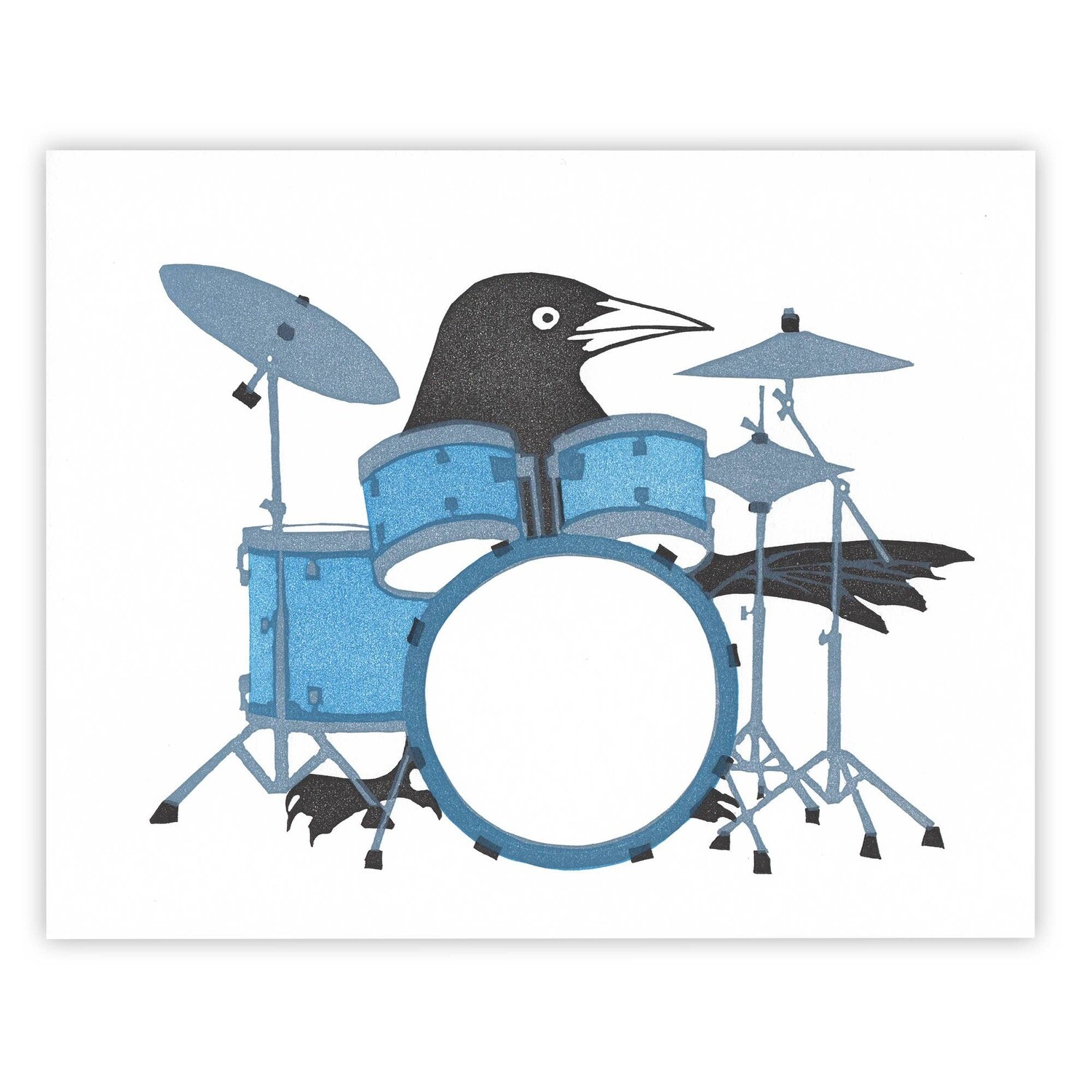 Drumkit Grackle 8x10 Print