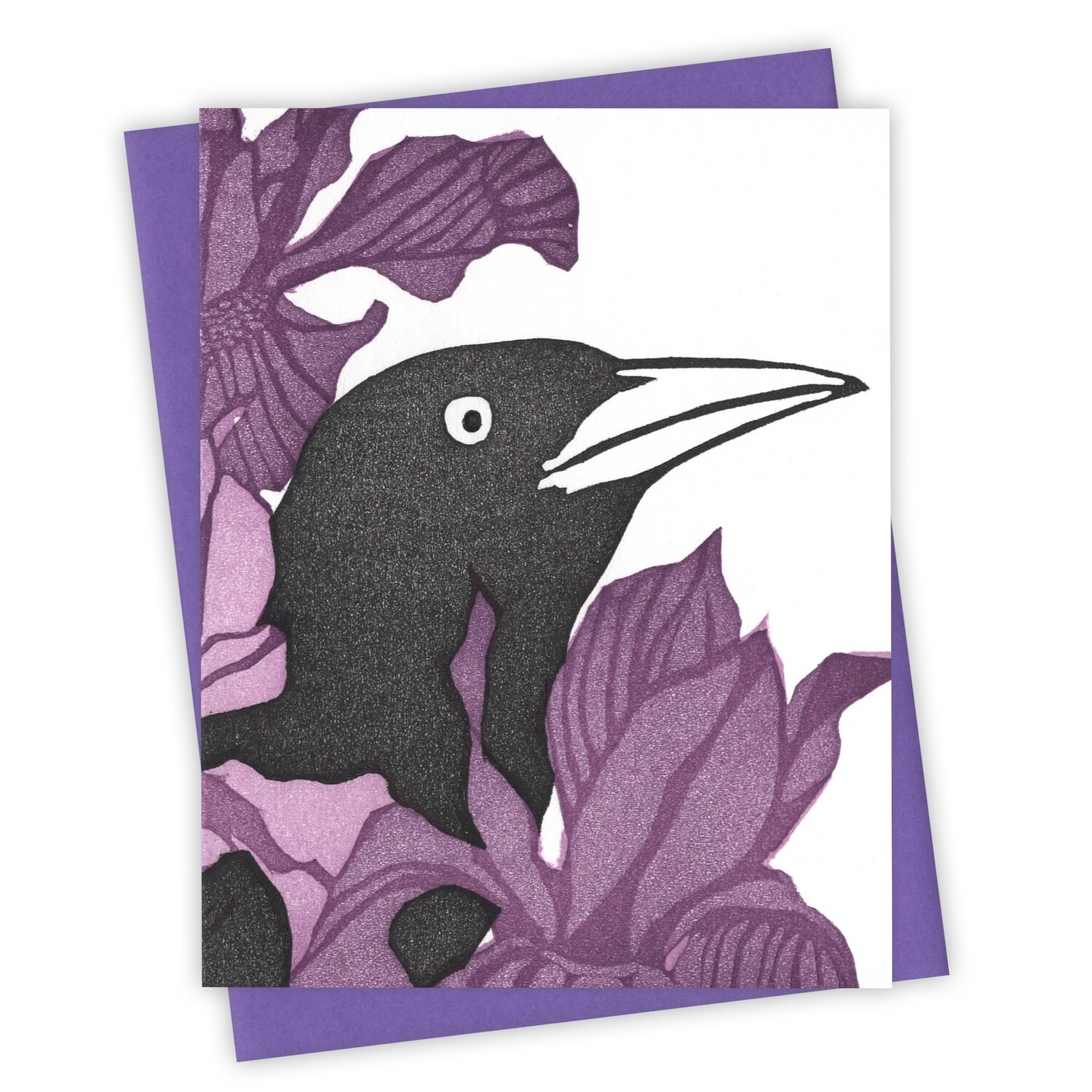 Iris Grackle Card