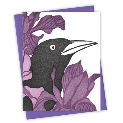 Iris Grackle Card