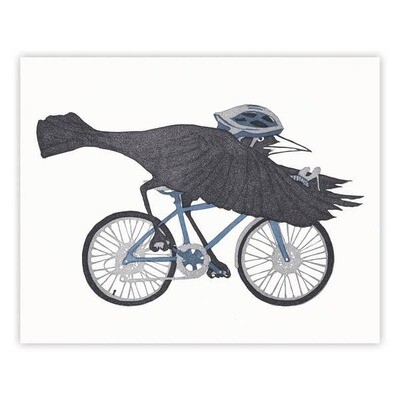 On The Road Grackle  8x10 Print