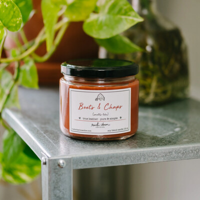 Sale Boots &amp; Chaps Leather Candle