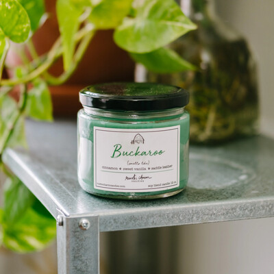 Sale Buckaroo (Cinnamon, Vanilla, &amp; Leather) Candle