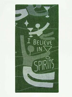 I Believe in Spirits Woven Towel