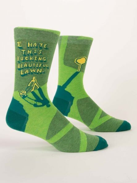 F*N Beautiful Lawn Men&#39;s Socks