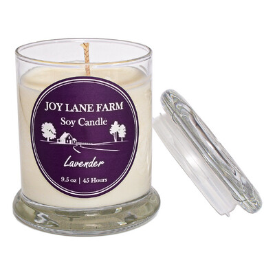 Lavender - Non-toxic, Farmhouse, Country, Soy Candle - 9.5 oz