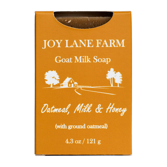 Oatmeal, Milk and Honey Goat Milk Soap - 4.3 oz Oatmeal, Milk and Honey Goat Milk Soap - 4.3 oz