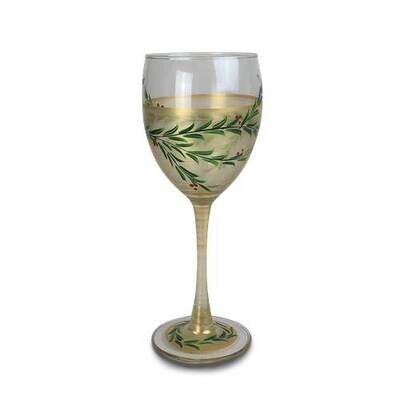 Winter Gold Garland Wine