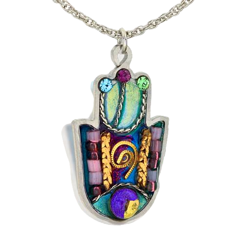 1430617GR Hamsa Necklace