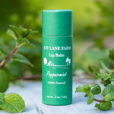 Compostable Beeswax Lip Balm Peppermint Compostable Beeswax Lip Balm Peppermint
