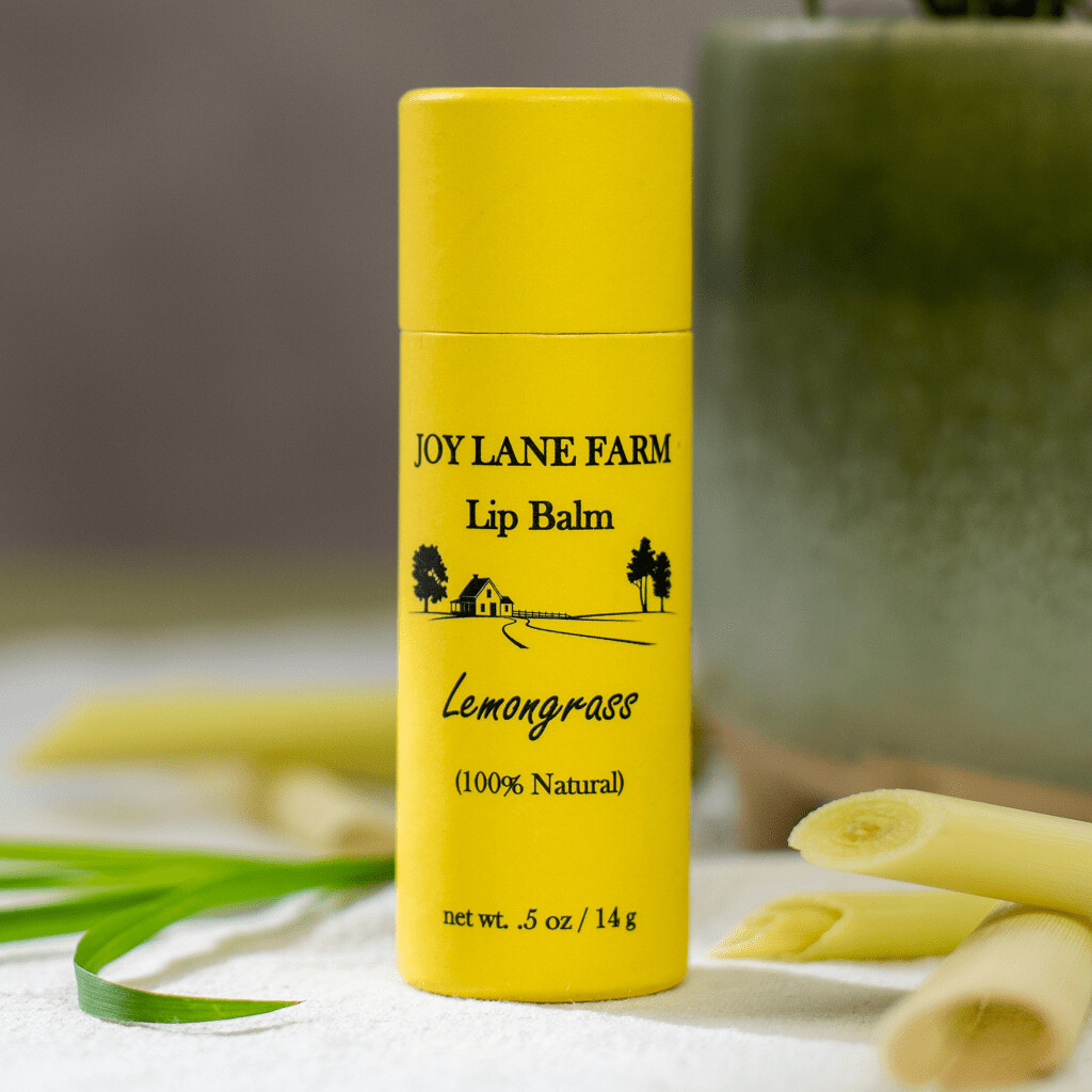 Compostable Beeswax Lip Balm Lemongrass Compostable Beeswax Lip Balm Lemongrass