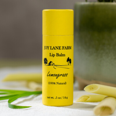 Compostable Beeswax Lip Balm Lemongrass