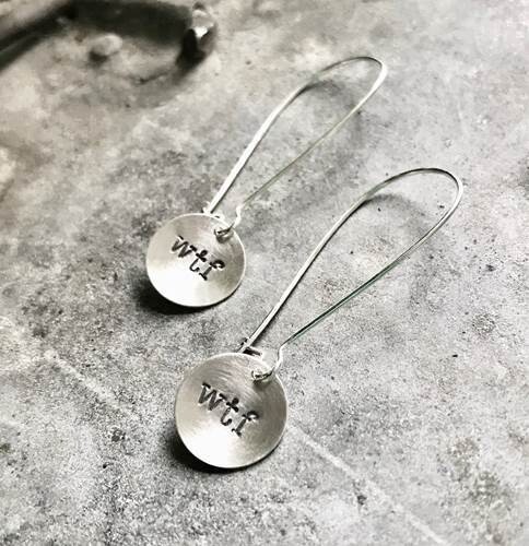 Text Talk Earrings BFF - FINAL SALE Text Talk Earrings BFF - FINAL SALE