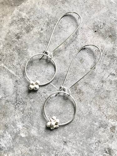 Grainy Hoops - FINAL SALE Grainy Hoops - FINAL SALE