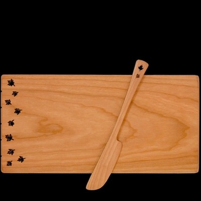 MS Cheese Board &amp; Spreader Set Original Design