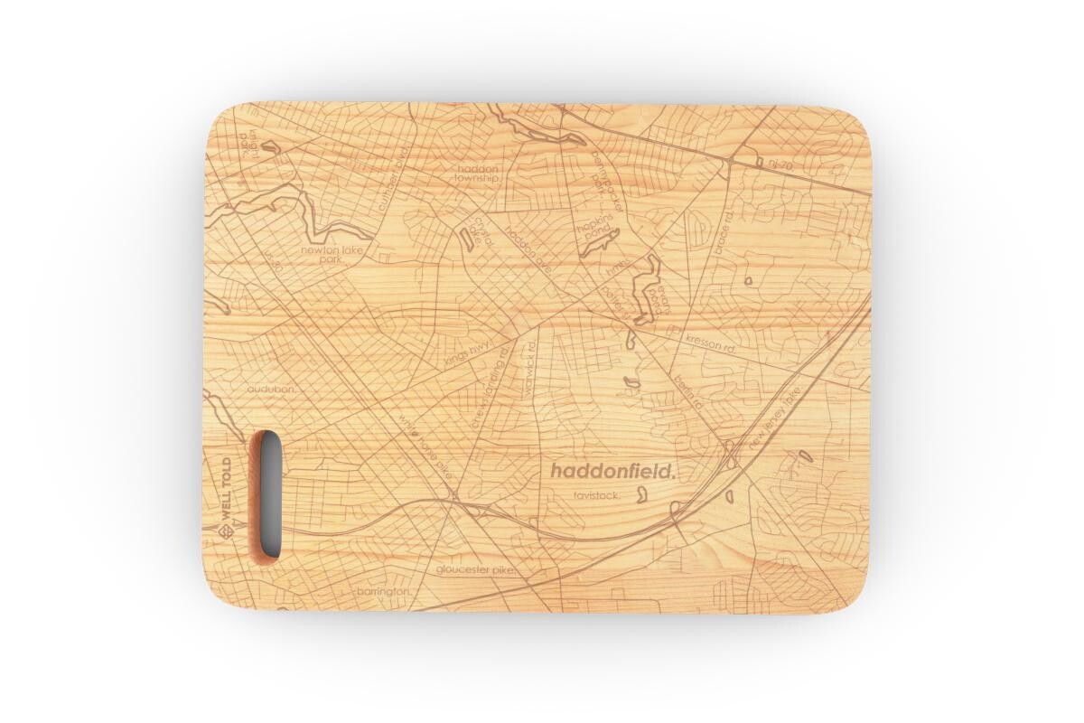 Haddonfield 6&quot;x 8&quot; Maple Bar Prep &amp; Cutting Board