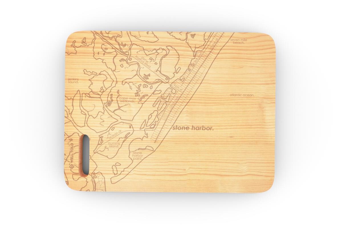 Stone Harbor 6&quot;x 8&quot; Maple Bar Prep &amp; Cutting Board