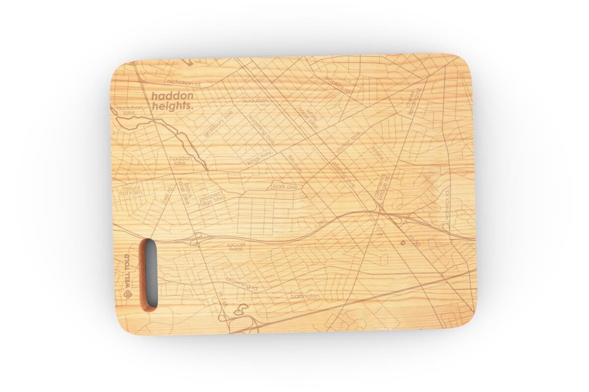 Haddon Heights 6&quot;x 8&quot; Maple Bar Prep &amp; Cutting Board