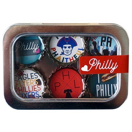 Philadelphia Magnet - Six Pack Philadelphia Magnet - Six Pack