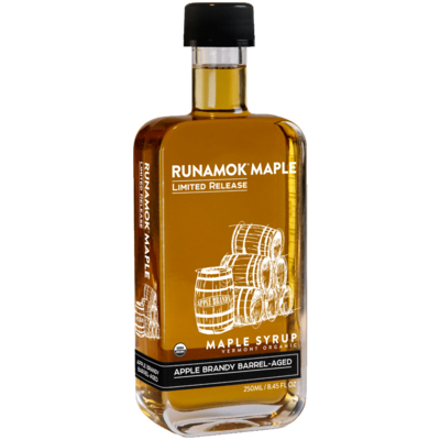 *LIMITED RELEASE Apple Brandy Barrel-Aged Maple Syrup 250ml