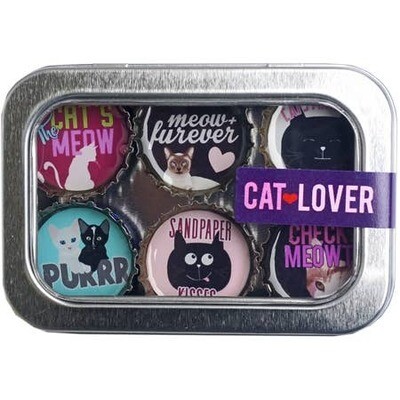Cat Lover Magnet - Six Pack Cat Lover Magnet - Six Pack
