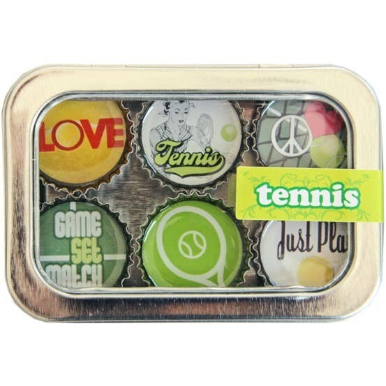 Tennis Magnet - Six Pack Tennis Magnet - Six Pack