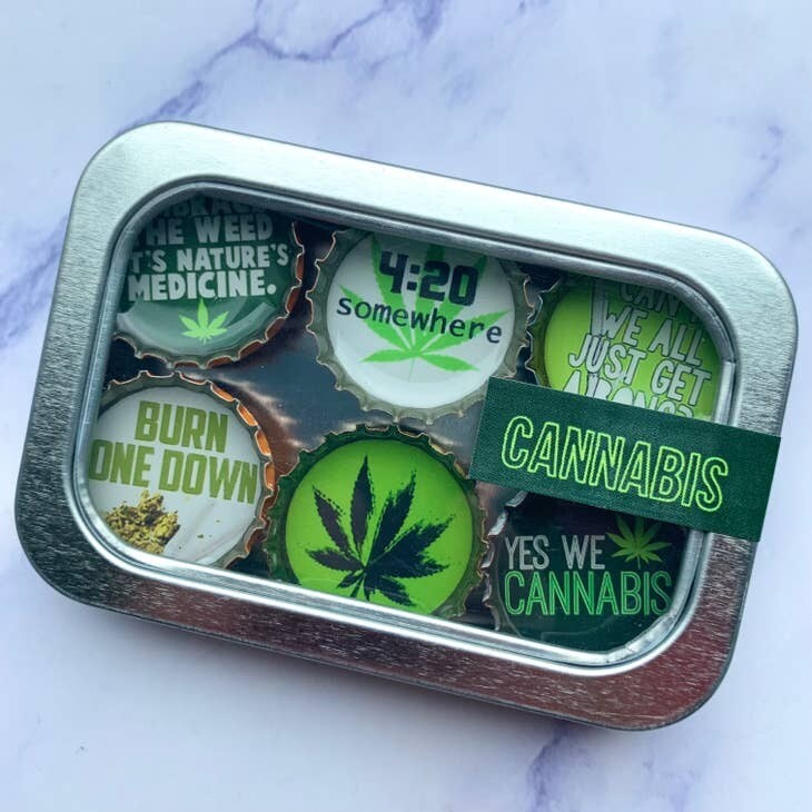 Cannabis Magnet - Six Pack Cannabis Magnet - Six Pack