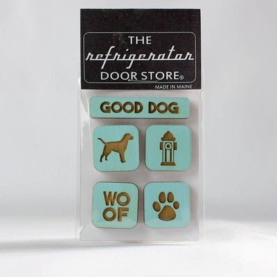 Good Dog Magnet Set - turquoise