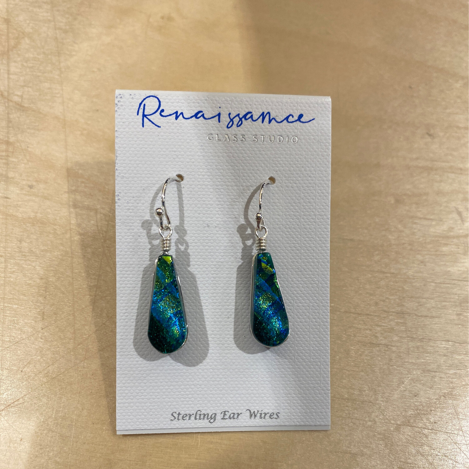 Teardrop Rainbow Green