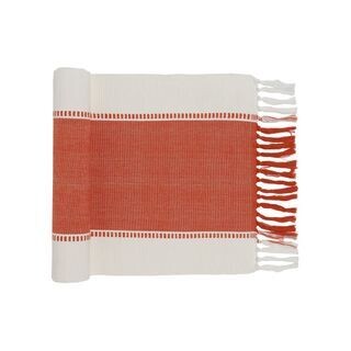 Ribbed Yarn Dyed 100% Cotton Runner Ribbed Yarn Dyed 100% Cotton Runner