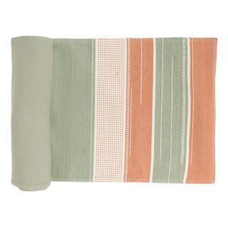 Striped Yarn Dyed 100% Cotton Table Runner