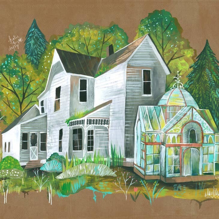 Overgrown Print - 11 x 14