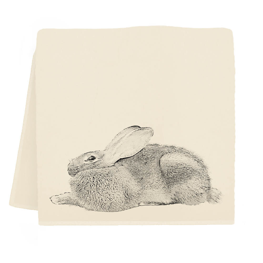 Bunny 5 Tea Towel