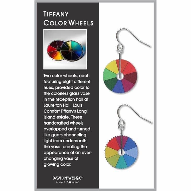 Tiffany Color Wheels Earrings Tiffany Color Wheels Earrings