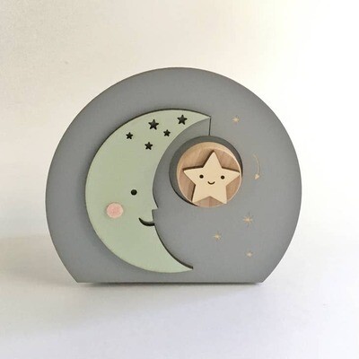 over the moon music box