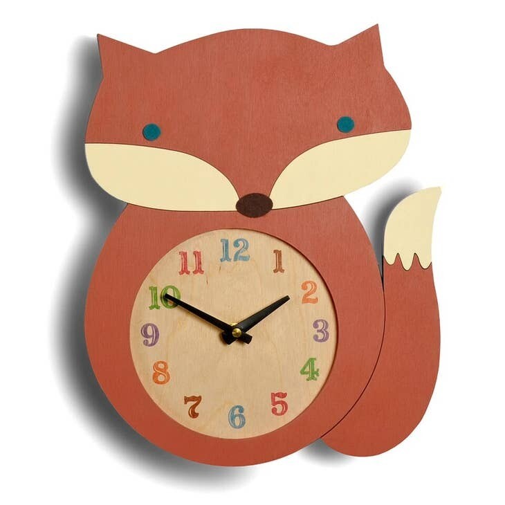 Fox Clock Fox Clock