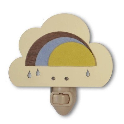 Cloudy With a Chance of Rainbows Nightlight