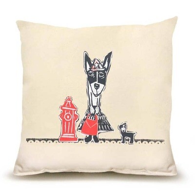 Red Purse Small Pillow