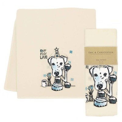 Eat Play Love #1 Tea Towel