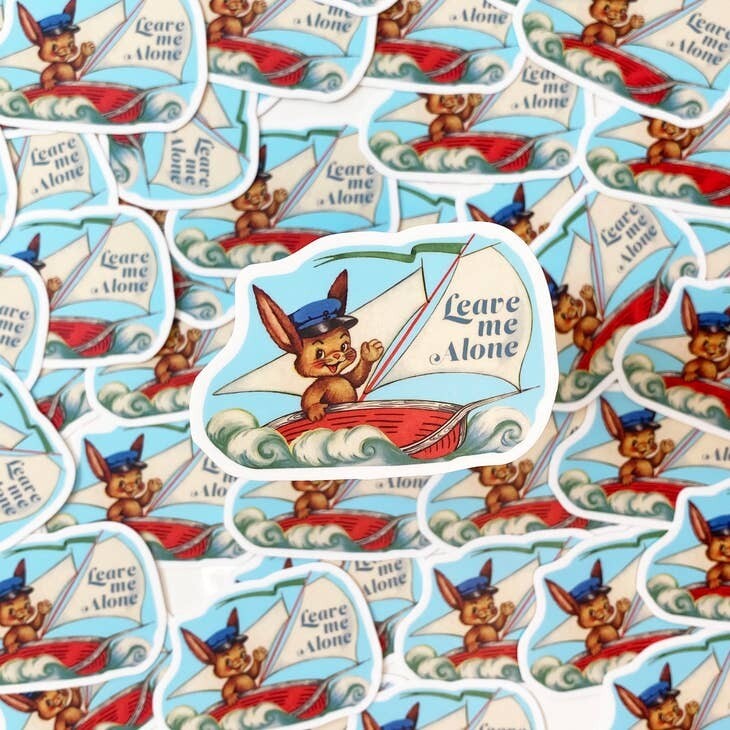 Leave Me Alone Sticker