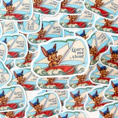 Leave Me Alone Sticker