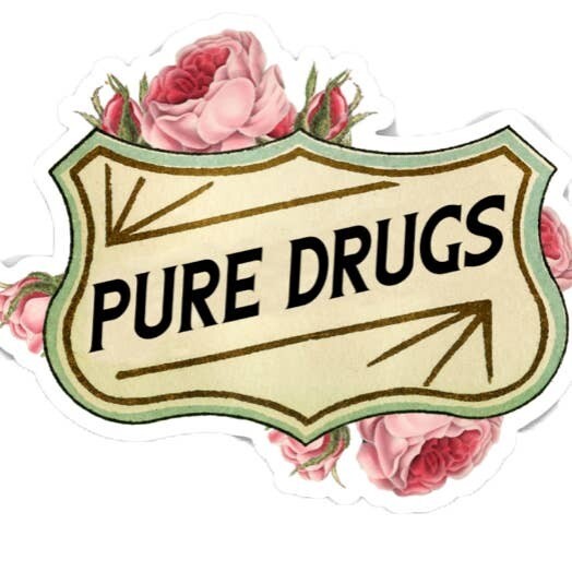 Vintage Medicine Label Sticker