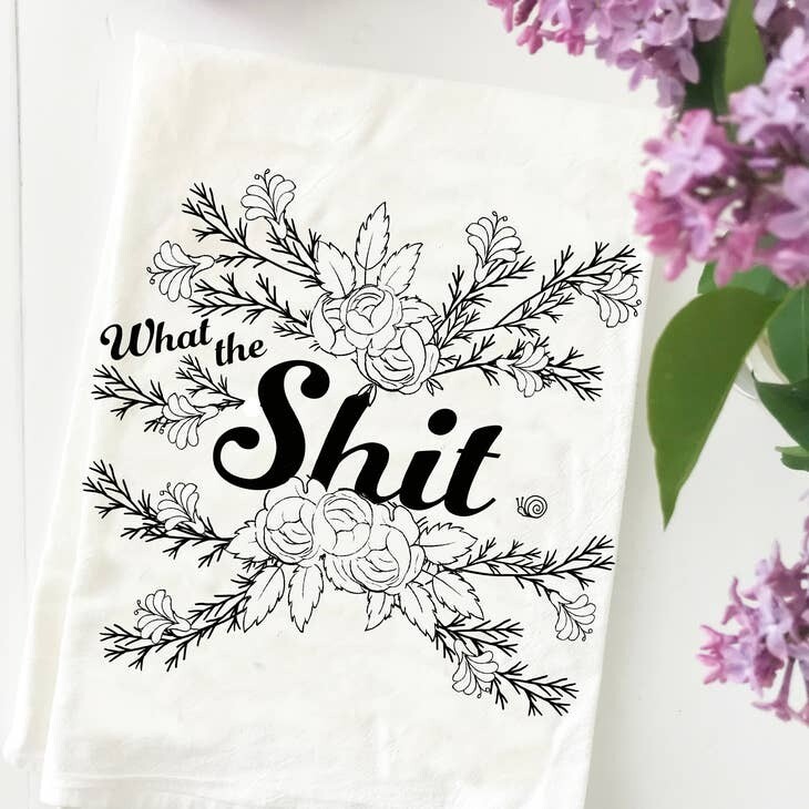 What The Shit Kitchen Towel