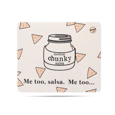 Me Too Salsa Me too Funny and Sassy Swedish Dishcloth