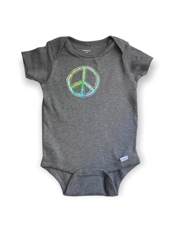 Peace - 6-9 Month Onesie Peace - 6-9 Month Onesie