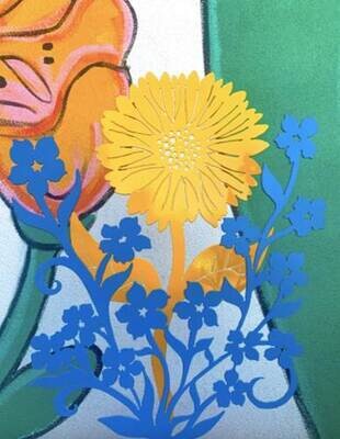 Ukraine Sunflower Pole Set