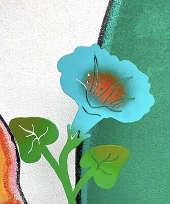 Morning Glory Light Blue &amp; Base